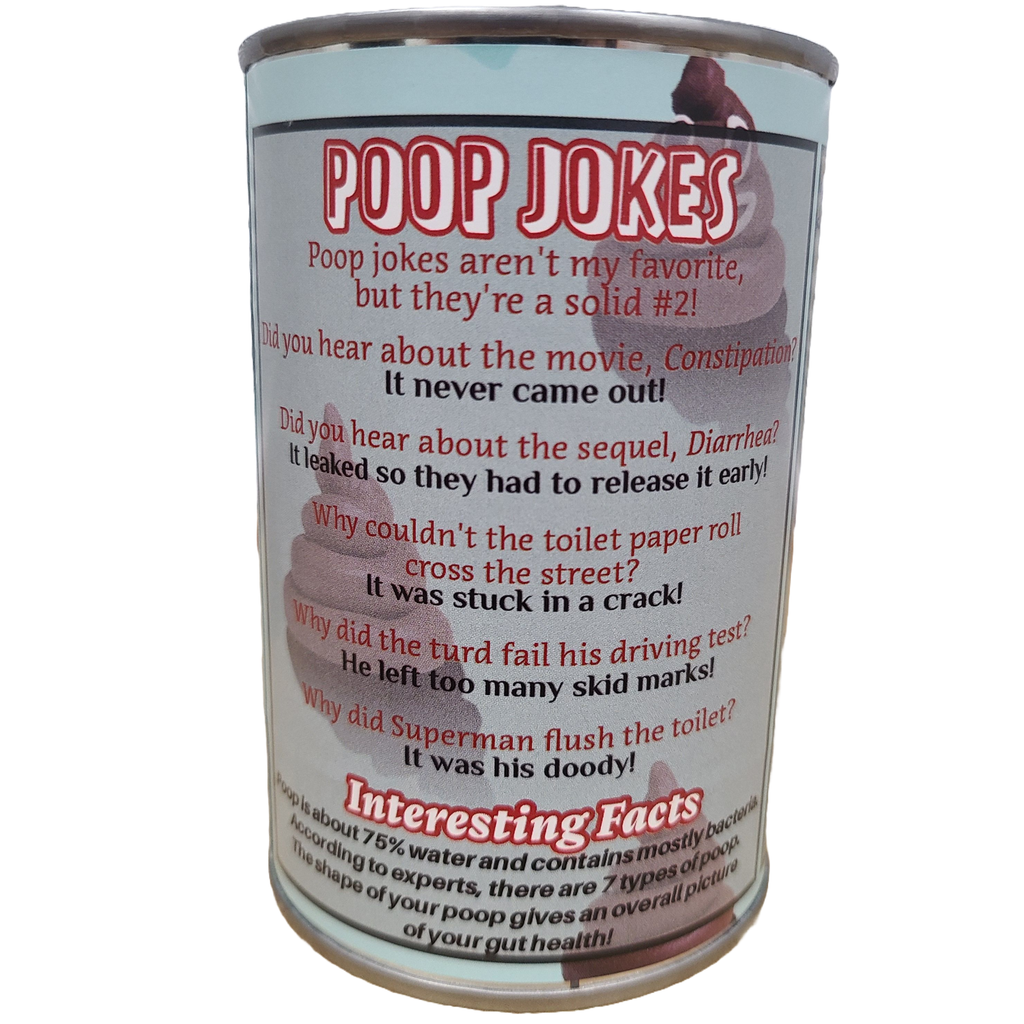Canned Poop - Funny Gag Gift Dirty Santa White Elephant