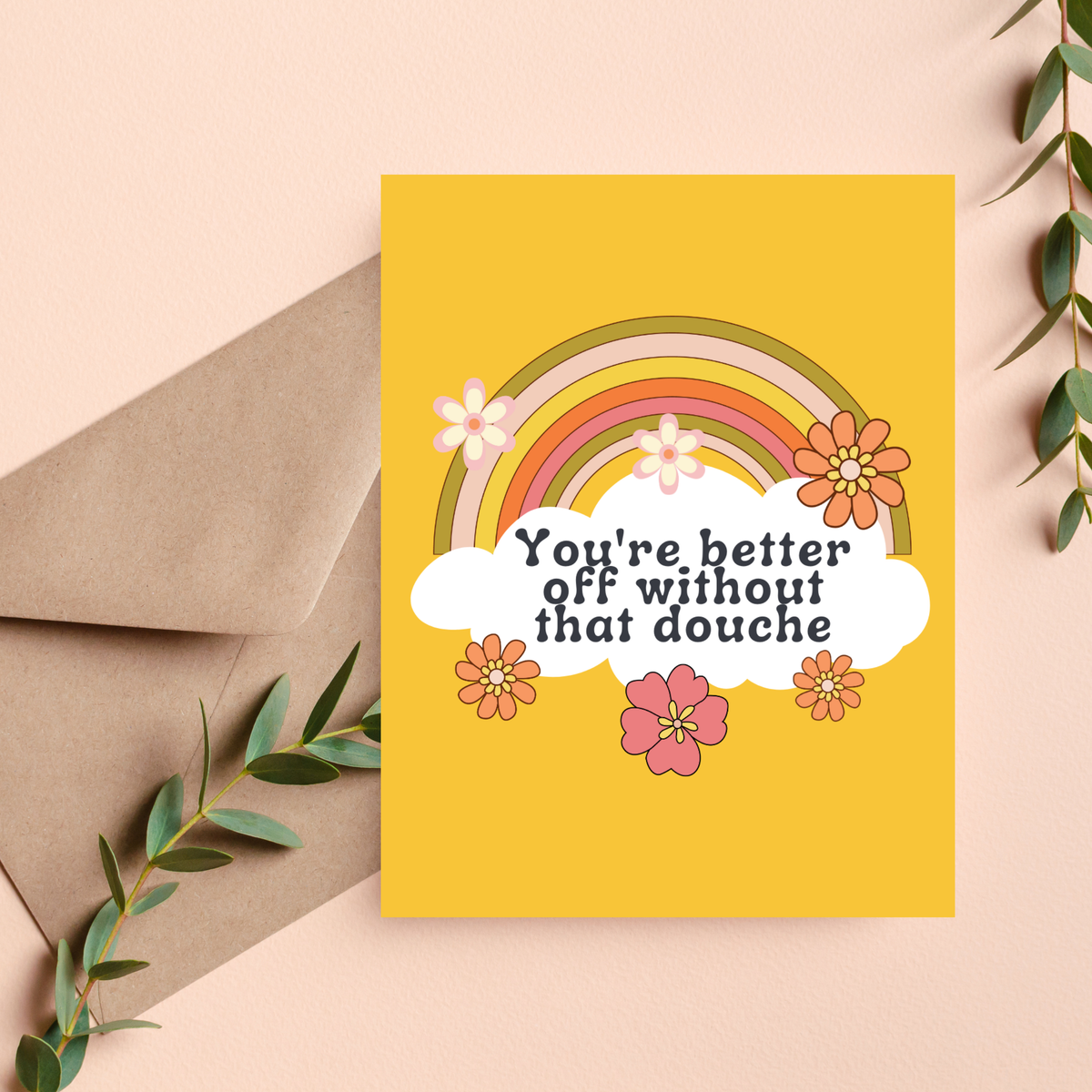 Funny Breakup Card, Divorce Gift, Snarky Sympathy